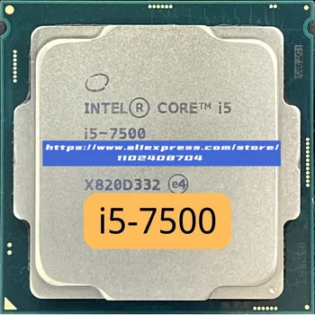 Intel Core i5-7500 i5 7500 3.4 GHz Quad-Core Quad-חוט המעבד 6M 65W LGA 1151